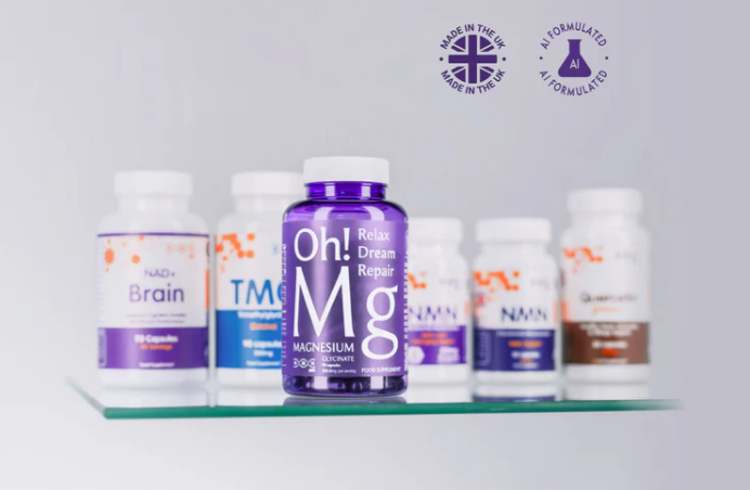 NMN BIO supplement product photography