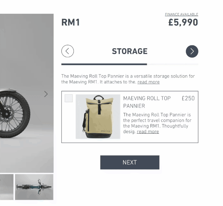 Product configurator